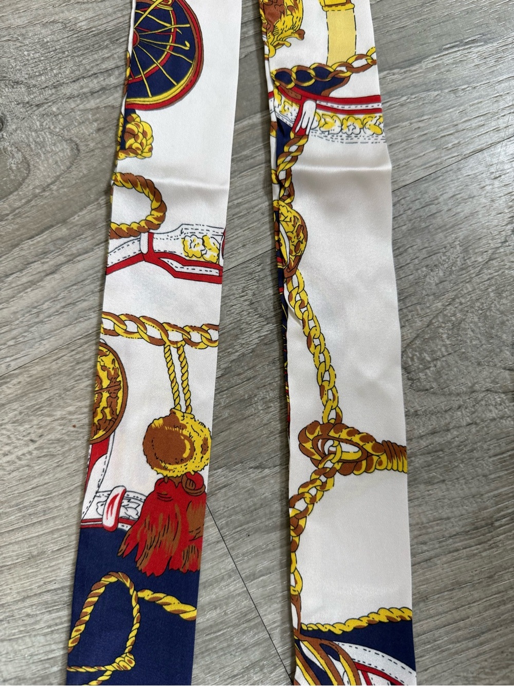House of Harlow 1960 Scarf Belt - Boho sophisticated nautical - Picture 8 of 9